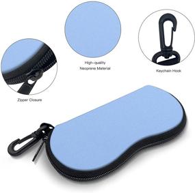 img 2 attached to 🕶️ ZAXMEY Sunglasses Carabiner Neoprene Eyeglass Men's Accessories in Sunglasses & Eyewear Accessories" could be rewritten as "ZAXMEY Neoprene Eyeglass Men's Accessories with Sunglasses Carabiner in Sunglasses & Eyewear Category