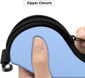 img 1 attached to 🕶️ ZAXMEY Sunglasses Carabiner Neoprene Eyeglass Men's Accessories in Sunglasses & Eyewear Accessories" could be rewritten as "ZAXMEY Neoprene Eyeglass Men's Accessories with Sunglasses Carabiner in Sunglasses & Eyewear Category