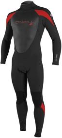 img 2 attached to O'Neill Men's Epic XL Black/Black/Red Full Wetsuit 4/3mm (Model 4212IS)