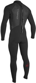 img 1 attached to O'Neill Men's Epic XL Black/Black/Red Full Wetsuit 4/3mm (Model 4212IS)
