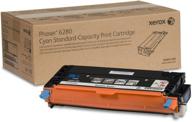 xerox 106r01388 phaser 6280 cyan standard capacity print cartridge logo