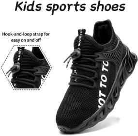 img 2 attached to 👟 Comfortable and Stylish WYGRQBN Non Slip Breathable Lightweight Athletic Girls' Shoes