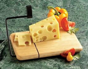 img 1 attached to 🧀 Prodyne Thick Beechwood Cheese Slicer: Premium Quality, 9 ½" x 6" x ⅞