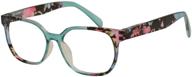 👓 large women's reading glasses mare azzuro reader +0.1 to +3.5 magnification logo