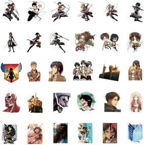 img 2 attached to Anime Stickers 200PCS Mixed Pack: Laptop, Notebook, Computer, Water Bottle, Luggage Decor