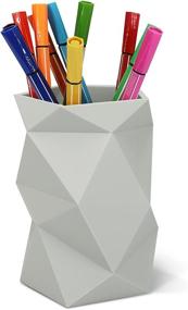 img 3 attached to Creative Design Silicone Pen And Pencil Holder (Grey)