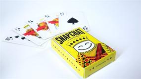 img 2 attached to Official Snapchat Playing Cards Snap