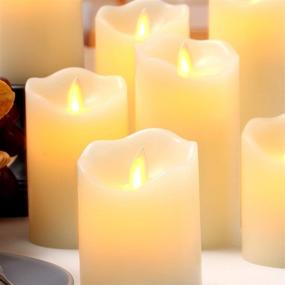 img 1 attached to qinxiang Flameless Candles LED Candles Bundle of 7