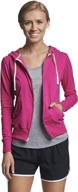 enhanced cotton performance full zip jacket for women by russell athletic логотип