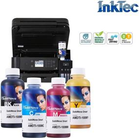 img 2 attached to INKTEC Sublimation Ink 100ML - Epson EcoTank & L Series Printers - CMYK Colors - Ink Refill for Epson ET-2500, ET-2550, ET-4500, ET-4750, ET-14000