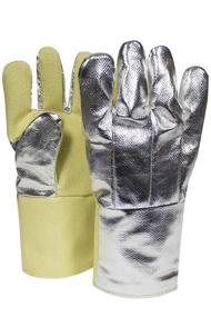 img 2 attached to Resistant Gloves Silver Yellow Thermobest