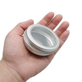 img 3 attached to Hulless Aluminum Refillable Containers Container Travel Accessories for Travel Bottles & Containers