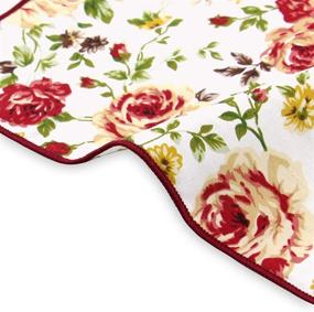 img 1 attached to 🌸 Stylish Assorted Floral Handkerchiefs: Perfect Costume Accessories