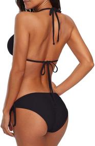 img 1 attached to Century Star Triangle Bathing Swimsuit Women's Clothing