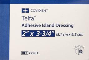 img 1 attached to 💡 Covidien Telfa Island Dressing 2X3-3/4 Bx/50 Latex-Free: Superior Wound Care Solution