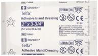 💡 covidien telfa island dressing 2x3-3/4 bx/50 latex-free: superior wound care solution логотип