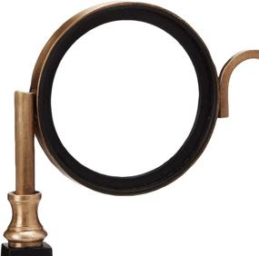 img 2 attached to 🔍 Black Brass-Framed Spectacle Magnifying Glass by Creative Co-Op