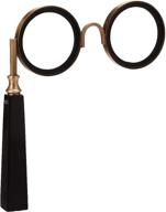 🔍 black brass-framed spectacle magnifying glass by creative co-op логотип