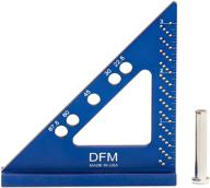 🔨 dfm small carpenter square fixed: sleek precision for accurate woodworking logo
