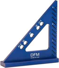 img 2 attached to 🔨 DFM Small Carpenter Square Fixed: Sleek Precision for Accurate Woodworking