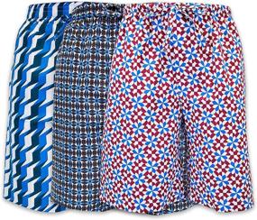 img 4 attached to Lounge Pajama Shorts Drawstring Pockets