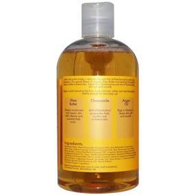 img 1 attached to Shea Moisture Baby Head To Toe Wash: Raw Shea Chamomile Argan Oil - 13 fl oz / 384ml: Benefits and Usage Explained