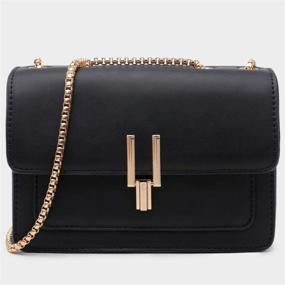 img 1 attached to 👜 Stylish Color Block Crossbody Handbags & Wallets: Designer Shoulder Bags for Women