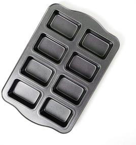 img 4 attached to Non Stick Baking Carbon Bakeware 8 Cavity