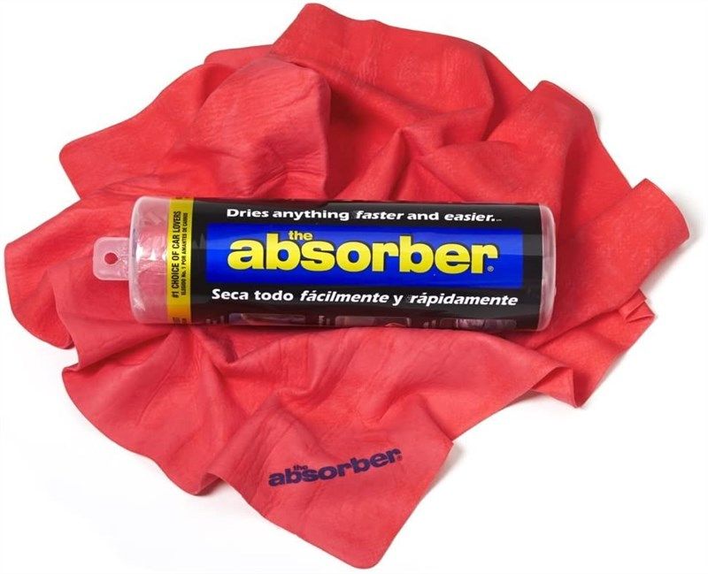 cleantools 41149 the absorber synthetic drying chamois logo