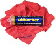 🧽 cleantools 41149 the absorber synthetic drying chamois, large 27x17, red logo