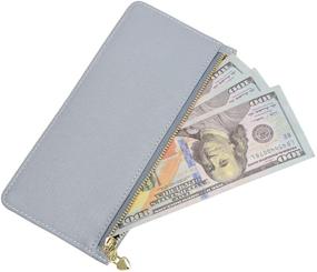 img 1 attached to Women's Wallet with Credit Card Holder, Receipt Organizer - Handbags & Wallets