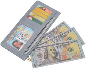 img 2 attached to Women's Wallet with Credit Card Holder, Receipt Organizer - Handbags & Wallets