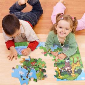 img 2 attached to LovesTown Puzzles Animals: Enhance Pre School Education