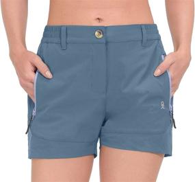 img 4 attached to Little Donkey Andy Women's Lightweight Quick Dry Shorts - 3.5 Inches - Ideal for Running, Hiking, and Golf