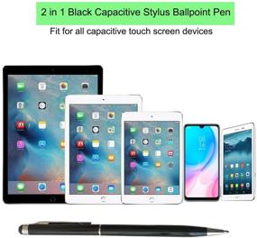 img 2 attached to ✍️ 10 Pack Stylus Pens for Touch Screens - Universal 2-in-1 Stylus Ballpoint Pen for iPad, iPhone, Samsung, Kindle, & More