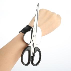 img 4 attached to 💇 Professional Magnetic Wristband for Hair Salon Hairdressing - Hairpin Holder Tool, Wrist Band for Easy Access to Hair Clips, Bobby Pins, and Hair Ties