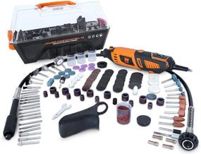 img 4 attached to 🔧 Enhanced Performance with WEN 23190 Steady Grip 190-Piece Accessory Set