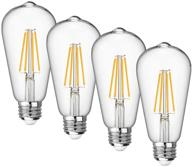 💡 dazzling dimmable filament incandescent equivalent decorative: illuminating elegance logo