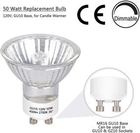 img 2 attached to 💡 Dazzle Your Space with Halogen Dimmable W50MR16 Recessed Lighting