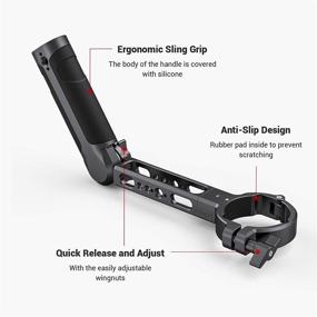 img 2 attached to Enhance Your Filming Experience with SMALLRIG Adjustable Handle Grip for ZHIYUN Crane 2S Handheld Stabilizer - 3005