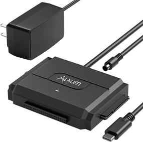 img 4 attached to 💻 Alxum SATA IDE To USB C Hard Drive Adapter: Fast Data Transfer with Power Support