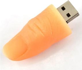 img 2 attached to 💾 Premium Finger-shaped USB Flash Drive - 8 GB High Quality Storage