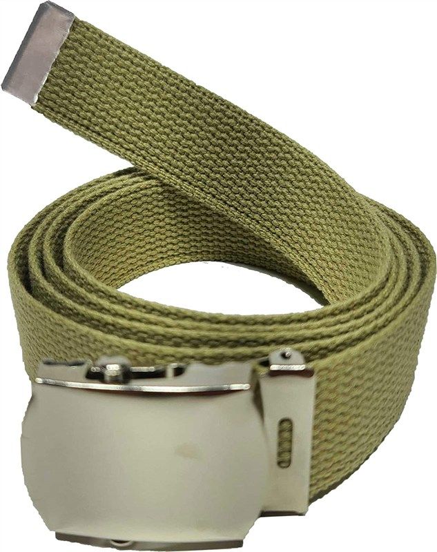 cotton military black chrome buckle boys' accessories - belts 로고