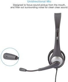 img 3 attached to 🎧 Cyber Acoustics Stereo Headset with 3.5mm Stereo & Y-Adapter for K12 Education and Classroom Use (AC-204)