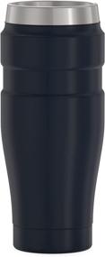 img 3 attached to 🌃 Thermos Stainless King 16oz Vacuum-Insulated Travel Tumbler in Midnight Blue