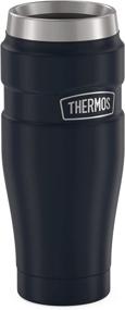 img 2 attached to 🌃 Thermos Stainless King 16oz Vacuum-Insulated Travel Tumbler in Midnight Blue