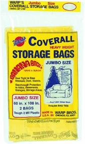 img 1 attached to 🍌 Warp Brothers CB-60 Banana Bags: 4-Pack Storage Bags, 60x108 Inches