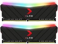 улучшите свою игровую производительность с памятью pny xlr8 gaming epic-x rgb ddr4 3200 мгц ram – 16 гб (2x8 гб) для настольных компьютеров". логотип