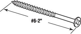 img 1 attached to 100 Phillips Drywall Screws by Prime Line - MPSC7849