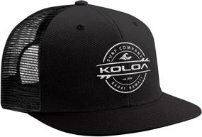 img 1 attached to 🧢 Koloa Surf - Joe's USA Thruster Surfboard Logo Trucker Hats with Mesh Back in 15 Vibrant Colors.